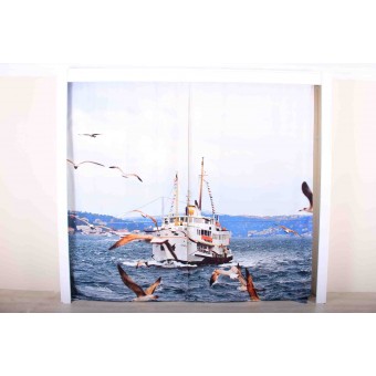 Boğaz Manzaralı Perde